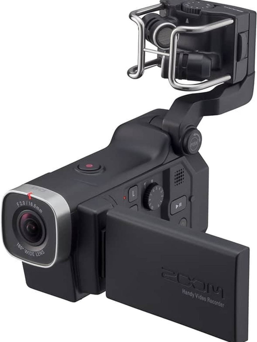 Zoom Q8 Handy Video & 4-Track Audio Recorder HD Camera Bundle w/ Box⁠- used once